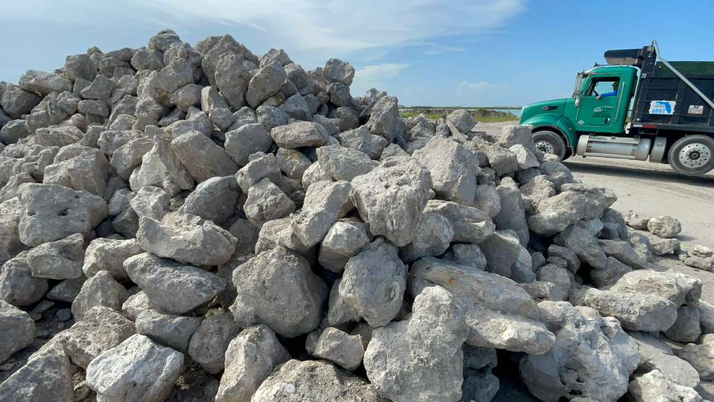 Reliable riprap delivery service for erosion control in Florida